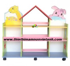 Kệ tủ mầm non VA-KT07